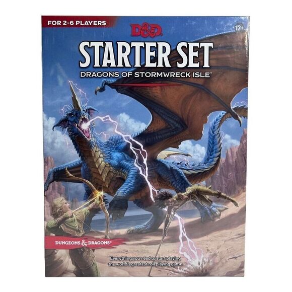 Dungeons & Dragons Dragons of Stormwreck Isle Starter Set “NIB” - Picture 1 of 3